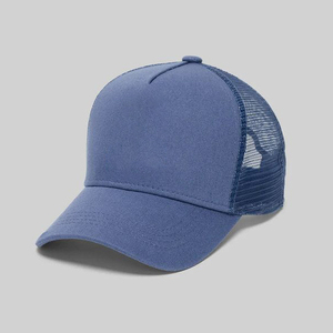 High Quality Breathable <b>Plain</b> Pattern Snapback Trucker <b>Cap</b> Low MOQ Best Selling Trucker Hat Trucker <b>Cap</b> - Product Image 5