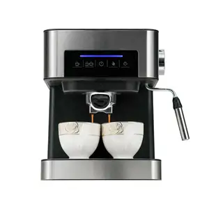 Tam otomatik Espresso kahve makinesi paslanmaz çelik dokunmatik ekran turbopump-besleme köpük kahve makinesi