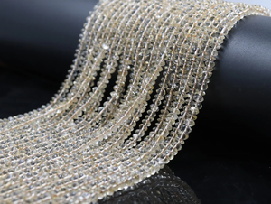 5mm Smooth Citrine <b>Stone</b> <b>Beads</b> in Button Shape Citrine Button Shape <b>Bead</b> - Product Image 3