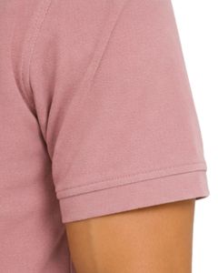 Polo para Hombre Color Rosa Polvoriento, Manga Corta, Tela Piqué de Algodón, Diseño Liso Informal, Cuello Camisero, Personalizable, para Golf, Verano - Product Image 5