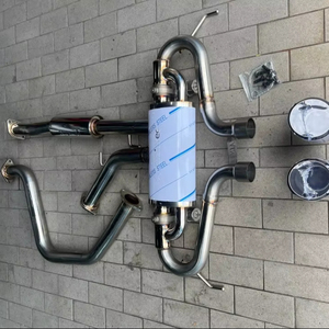 Système d'échappement Cat-back pour Hyundai Veloster JS 1.6t (Année 2018~2022) / Silencieux Cat-back à fixation directe MAINTEC fabriqué en Corée - Product Image 1