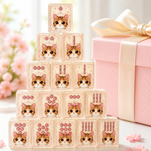 Set Mahjong Completo Tutto in Uno, Ben Costruito, per Passatempi Rilassanti al Chiuso e Riunioni Festive - Product Image 6