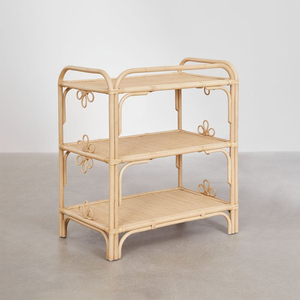 Table à langer en rotin pour tout-petits, tables à langer de haute qualité pour bébés, meubles de chambre d'enfant, prix usine. - Product Image 6