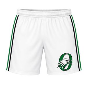 White Green Ice Hockey Shorts <b>Athletic</b> Sports Uniform Team Match Wear Training Shorts Outdoor Hockey Apparel for Players - Product Image 1