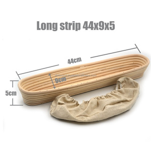 Panier à pain rectangulaire en rotin fait main pour la levée du pain, 25x18x8cm, blanc, écologique, vente en gros Vietnam, échantillon gratuit - Product Image 5