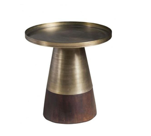 Mesa de Centro de Metal Dorado de Diseño Nuevo y Lujoso para Decoración del Hogar, Accesorios para Sala de Estar, Muebles de Alta Calidad - Product Image 2