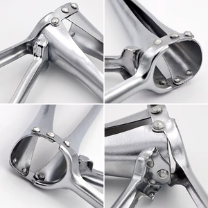 Instrument vétérinaire en acier, classe I ISO13485, ouvre-spéculum vaginal pour chèvres et moutons - Product Image 6