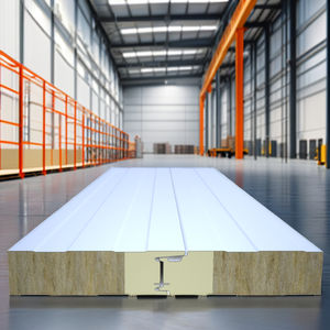 PROCK pour panneau mural extérieur, résistant à l'eau, résistant au feu, isolation thermique et acoustique pour bâtiments industriels, entrepôts - Product Image 1