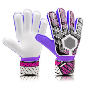 Guantes de Portero de Fútbol Profesionales, Impermeables, Transpirables, de Goma, con Protección de Dedos de Alta Intensidad de 4 mm, Personalizados OEM - Product Image 1