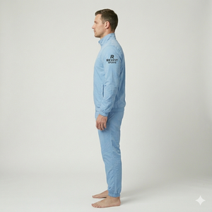 Meilleures ventes : Survêtements coupe-vent personnalisés en gros pour hommes, ensemble deux pièces en nylon imperméable avec fermeture éclair pour garçons - Product Image 4