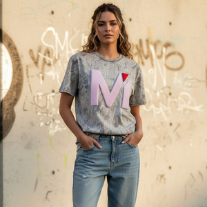 เสื้อยืดพิมพ์ลายพัฟฟ์ผู้หญิง แฟชั่น 2026 พิมพ์โลโก้ 3 มิติ เสื้อสตรีทแวร์ลายกราฟิก ผ้าคอตตอนหนา ทรงโอเวอร์ไซส์ เสื้อยืดผู้หญิงสั่งทำได้ - Product Image 6