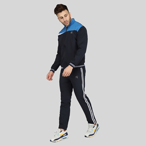 ชุดวอร์มลำลองผู้ชายไซส์ใหญ่พิเศษ พรีเมียม พลัส ไซส์ ผ้าเนื้อเดียว สำหรับฤดูร้อน ออกกำลังกาย พร้อมตาข่าย - Product Image 3