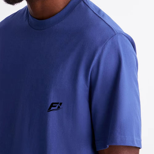 Camisetas de Hombre 100% Algodón con Logotipo Personalizado, Manga Corta, Cuello Redondo, Color Sólido, Ropa Urbana, Proveedor Mayorista, Moda Americana - Product Image 2
