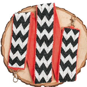 Women's Stylish Embroidery Beaded Bag for Love Seed Beads <b>Strap</b> Belt with Full Color Embroidery <b>shoulder</b> <b>strap</b> belt - Product Image 1