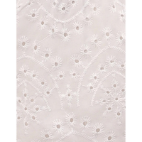 Robe mini dos nu à œillets Aurora, style méditerranéen, à volants festonnés, broderie anglaise, col halter, coupe trapèze