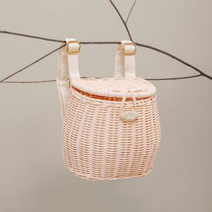 Bandoleras escolares de mimbre para niños, bolso de almuerzo de ratán, precio barato, hecho en Vietnam, venta al por mayor - Product Image 1