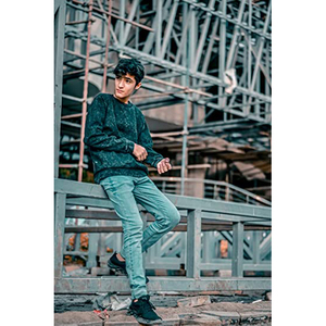 Boxy Fleece Pullover Hoodie Oversized Regular Length Unisex Heavy Weight Cotton Breathable Quick Dry Pocket No String 430gsm - Product Image 3