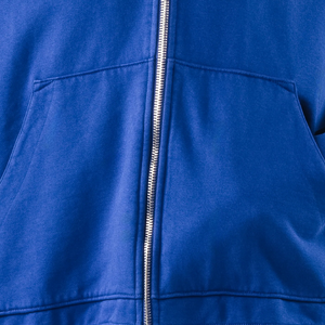 Sudadera con capucha completa para hombre, mezcla de algodón y forro polar, chaqueta informal, ropa de calle, top de gimnasio, suministro OEM personalizado al por mayor - Product Image 6