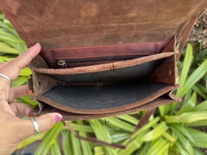 กระเป๋าถือหนังกลับดีไซน์เนอร์คุณภาพสูง กระเป๋าสะพายหนังแท้ลายขนสัตว์ กระเป๋าสะพายข้างทันสมัย กระเป๋าสุดยูนีคสำหรับผู้หญิง - Product Image 6