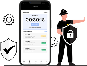 Application de gestion avancée des agents de sécurité avec suivi des agents en temps réel, planification des changements de service et tableau de bord des opérations de sécurité - Product Image 3