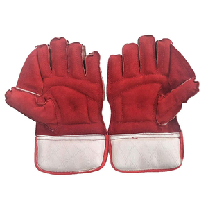 Gants de gardien de but de cricket en peau de mouton souple, avec grip ergonomique en forme de pieuvre et couche d'absorption des chocs - Product Image 4