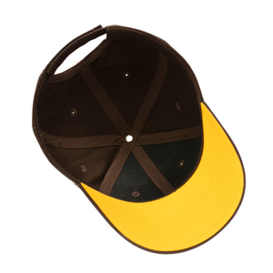 หมวกเบสบอลคลาสสิกแบบสั่งทำพิเศษ สวมใส่สบาย ทนทาน ขายส่ง หมวกเบสบอลคลาสสิก 6 แผง สำหรับผู้ชาย ผลิตจากโพลีเอสเตอร์/ผ้าฝ้าย - Product Image 6