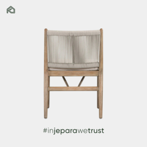 Chaise d'extérieur en bois scandinave, finition naturelle, design confortable et portable, pour hôtel, terrasse et jardin - Product Image 4