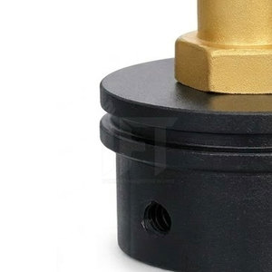 <b>Camping</b> Cylinder Brass Pneumatic <b>Gas</b> Connector Assembly with Portable Control Knob for Home Kitchen and Outdoor Cooking Use - Product Image 3
