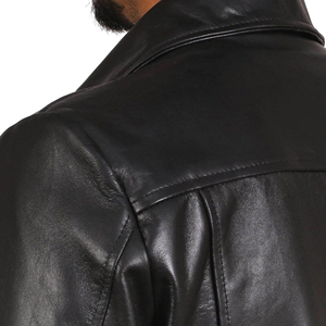 Top Best Quality <b>Men</b> Leather Coat Unisex Style Genuine Leather <b>Jacket</b> Unique Color Custom Branding Bulk Supplier Odm - Product Image 4
