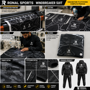 Ensemble de survêtement camouflage pour homme RONAL SPORTS, avec capuche et fermeture éclair intégrale, pantalon de jogging sportif, séchage rapide, polyester, vêtements d'automne - Product Image 5