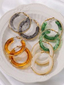 Pendientes de Resina Geométricos Abstractos Pequeños, Grandes y Largos H a CRAFT - Estilo Clásico para Ocasiones Festivas de Mujeres - Product Image 3