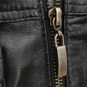 Best Quality Men's Waterproof Canvas Leather <b>Jacket</b> with Front Logo Street Wear & OEM/ODM Service - Product Image 4