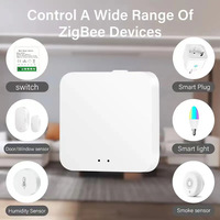 Inalámbrico Zigbee Smart Home Gateway Hub AI Control de voz Alexa Asistente de Google Compatible Zigbee 3,0 Equipo eléctrico