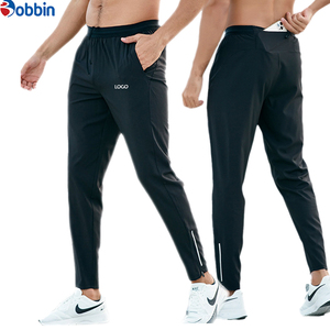 New Arrival Custom Logo Men's Polyester Sweatpants Loose Sports Running Athletic Pants Fitness Basketball Workout Sport Pants - Product Image 5