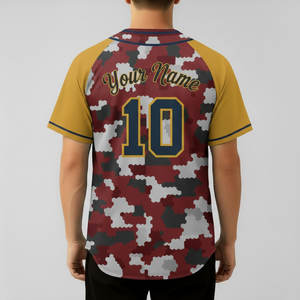 Maillots de baseball sublimés personnalisés, respirants, légers, uniformes sur mesure, conception gratuite, unisexe, t-shirts anti-humidité - Product Image 3