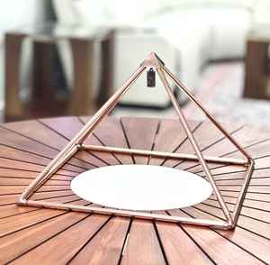 Ensemble de pyramides en cuivre naturel pur pour la manifestation de la prospérité, la croissance de carrière et la création d'un environnement positif, disponible en gros - Product Image 6