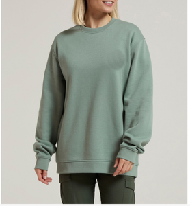 Sudadera con capucha extragrande de moda para hombre y mujer, de tejido grueso, en colores rosa, gris, azul y negro, con efecto desgastado, lisa, con logotipo personalizado. - Product Image 4