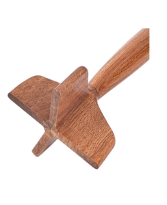 เครื่องบดเนื้อ EcoTeak ที่ทำจากไม้ ทนทาน ใช้สำหรับบดเนื้อ บดมันฝรั่ง บดไก่ ล้างทำความสะอาดได้ - Product Image 3
