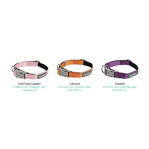 ปลอกคอฟัซยาร์ดสำหรับสัตว์เลี้ยง องุ่น (เล็ก) - Product Image 1