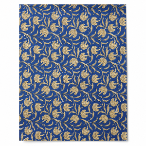 Papel de Regalo Decorativo con Estampado Floral Hecho a Mano, Papel para Envolver Regalos con Diseño de Enredaderas para Manualidades - Product Image 1