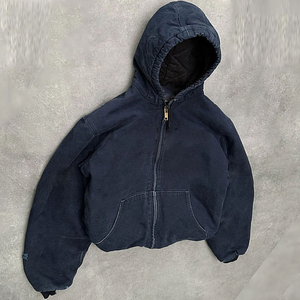 Sudadera con Capucha Unisex Vintage, Corte Regular, Color Sólido, Bolsillo Frontal, Casual, Resistente al Viento, 400g, para Otoño, 100% Algodón, Material de Felpa - Product Image 2