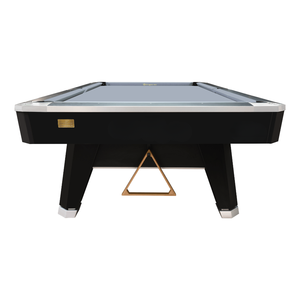 Table de billard King Alpha de 9 pieds, édition tournoi, avec plateau en ardoise, billard américain, poches en cuir véritable, garantie de 5 ans - Product Image 3