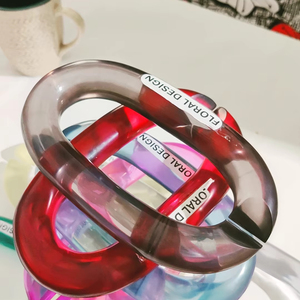 Decoración de pared de eslabones de resina, decoración de pared de cadena de resina, decoración de cadena de resina, cadena colgante de resina para pared - Product Image 6