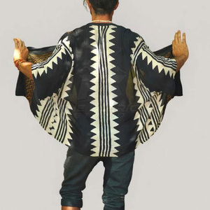 Veste Kimono Japonaise Premium pour Homme Hiver en Coton Lavé avec Coutures Renforcées Service OEM Légère et Durable - Product Image 2