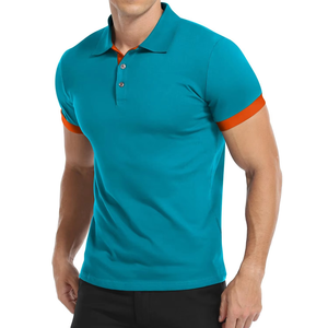 Meilleur prix pour chemise polo homme, confortable, respirante, en coton, chemise polo T-shirt, étiquette privée, OEM, vente en gros - Product Image 4
