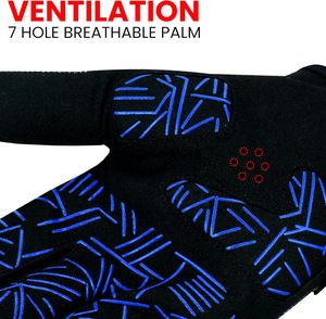 ถุงมือตีเบสบอลสำหรับเยาวชน ผู้ใหญ่ ผู้ชาย เด็กชาย ถุงมือตีซอฟต์บอลแบบมีแผ่นรองนุ่มสบาย พร้อมด้ามจับที่มีความยึดเกาะสูงพิเศษ กระชับนิ้วมือและฝ่ามือ - Product Image 5