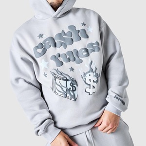 Conjunto Deportivo de Alta Calidad, Estilo Y2K, con Cierre, Pantalones y Sudadera con Capucha, Personalizable para Hombre - Product Image 5