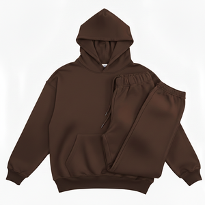 Ensemble de survêtement sportif décontracté deux pièces personnalisé pour homme, sweat à capuche et pantalon de jogging premium, toutes saisons - Product Image 2