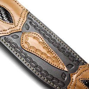 Étui en cuir texturé à grain riche, best-seller, pour couteaux Bowie à lame fixe - Product Image 3