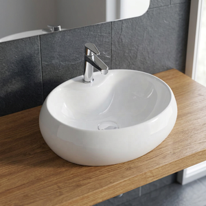 Lavabo de Cerámica para Exportación, Diseño Moderno, Cuadrado, para Sobre Encimera, para Baño, Hospital, Centro Comercial, Villa, al Mejor Precio - Product Image 4